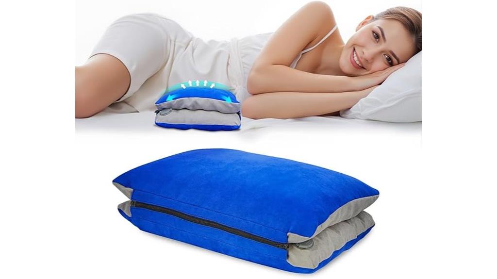 memory foam travel pillow
