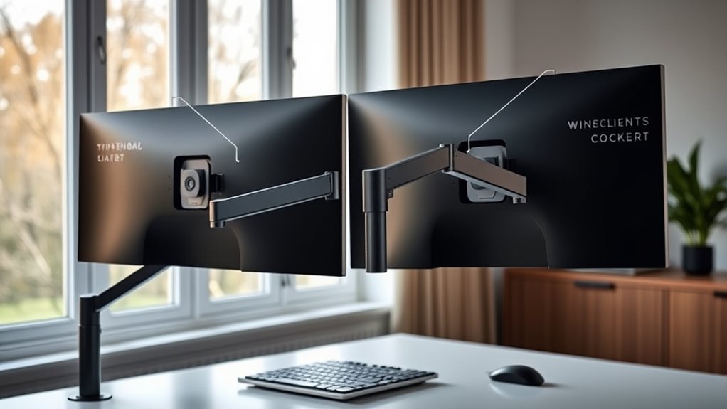 monitor arm selection criteria
