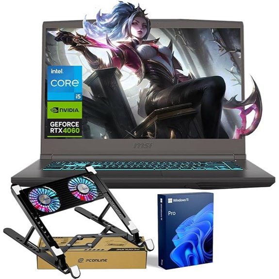 MSI Ultra Thin Gaming Laptop with RTX 4060 Bundle