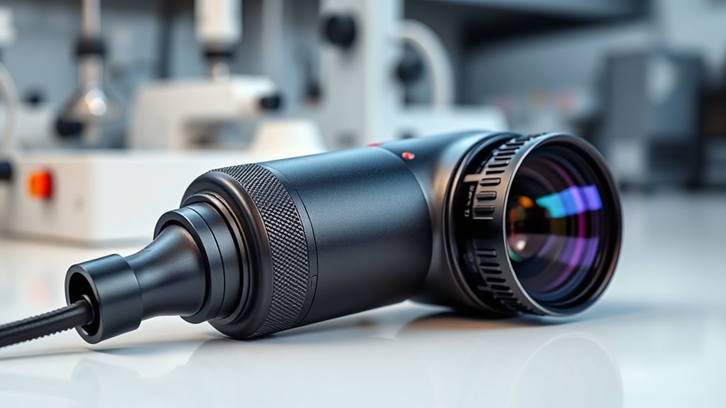 optics cleaning safety features