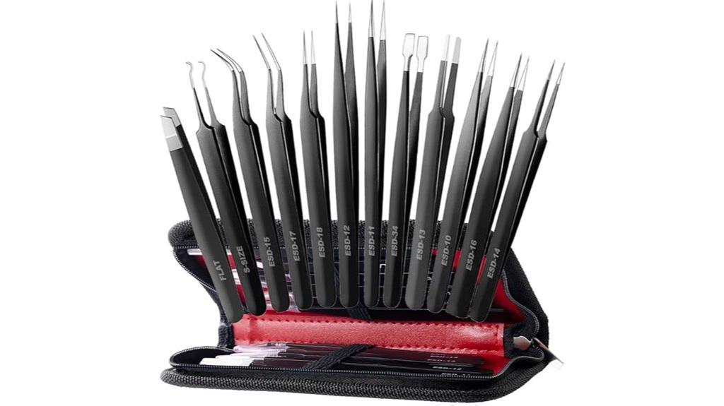 precision tweezers for crafts