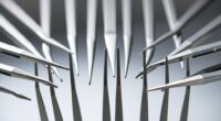 precision tweezers for detail