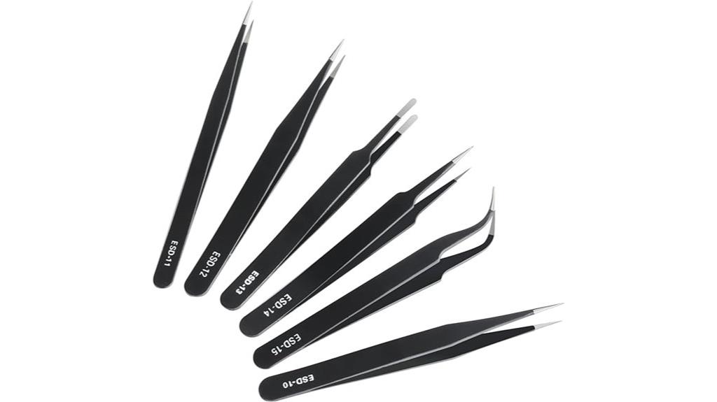 precision tweezers kit