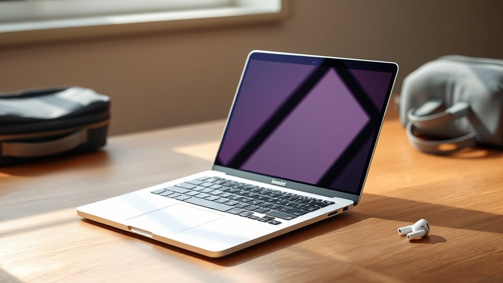 quiet travel friendly macbooks