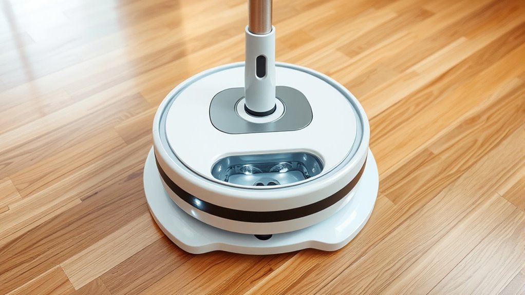 robotic mop auto features