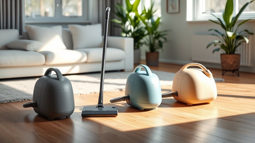 silent apartment vacuum options