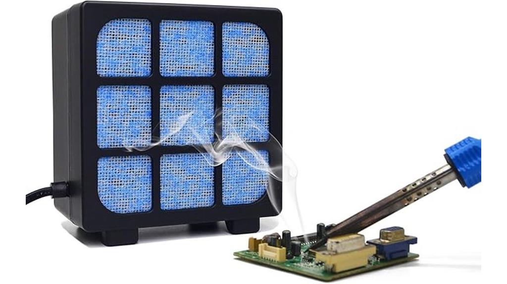 soldering wood burning filtration