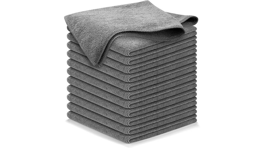 twelve pack microfiber cleaning cloth
