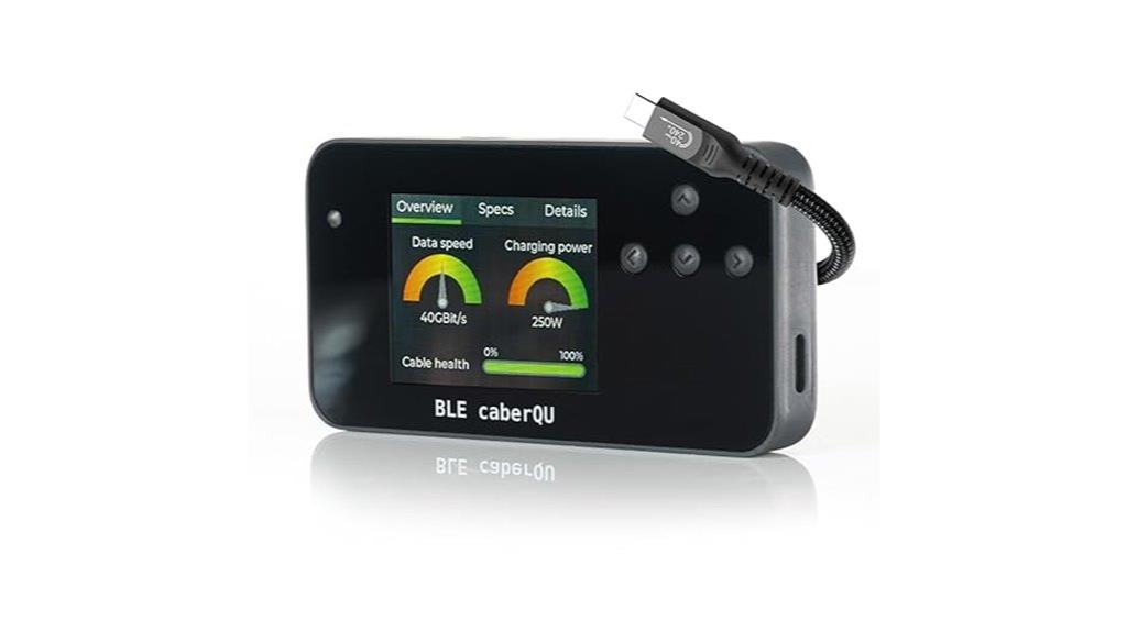 usb c cable compatibility tester