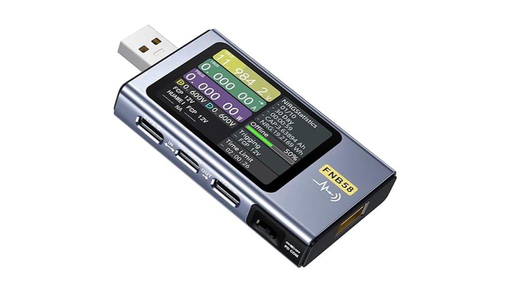 usb tester with display