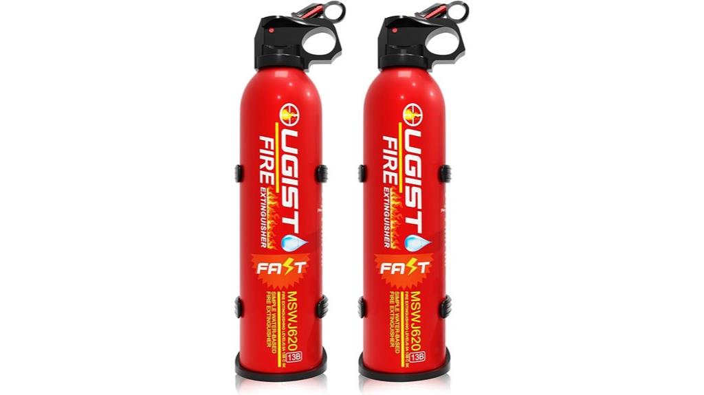 vehicle and home fire extinguishers