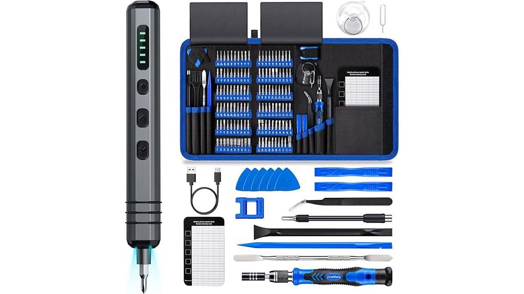 versatile 140 in 1 screwdriver