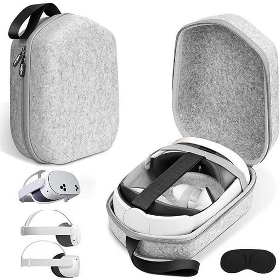 sarlar VR Headset & Controller Carrying Case