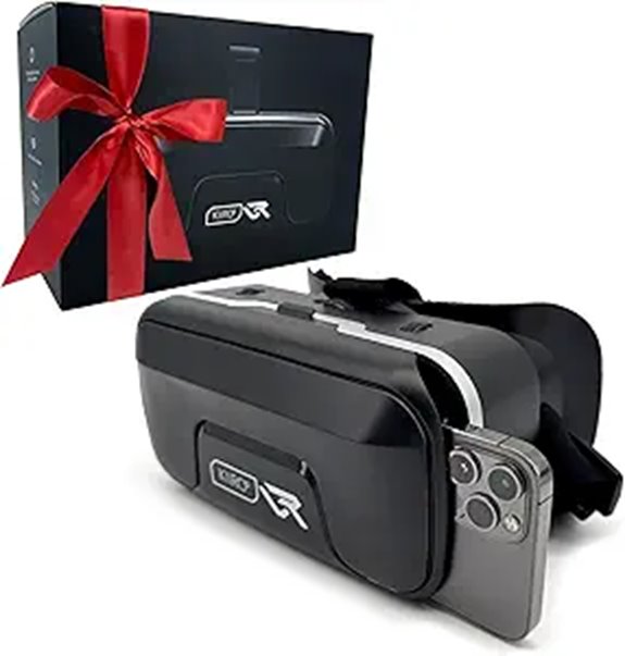 Kiiroo VR Headset for Phone with Adjustable IPD