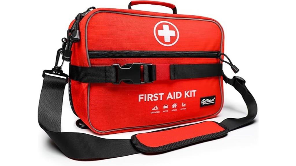 waterproof 430 piece emergency kit