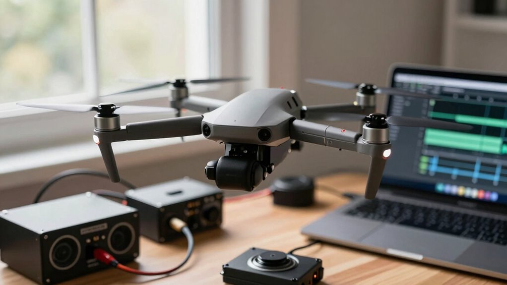 audio enhances drone production
