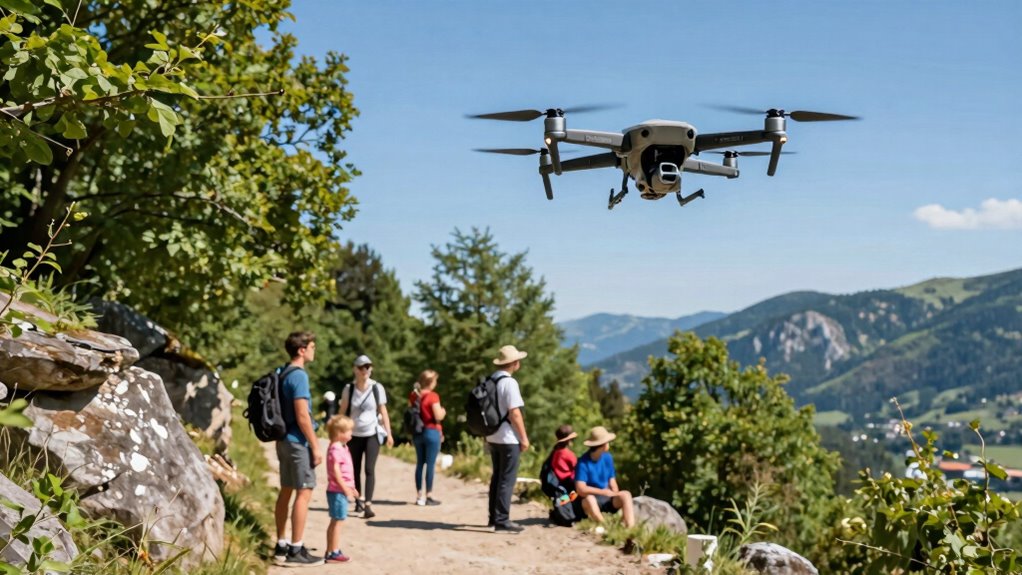 drone safety near people
