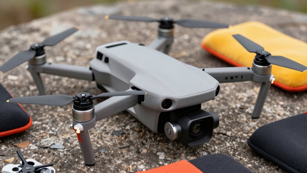 drone support gear importance
