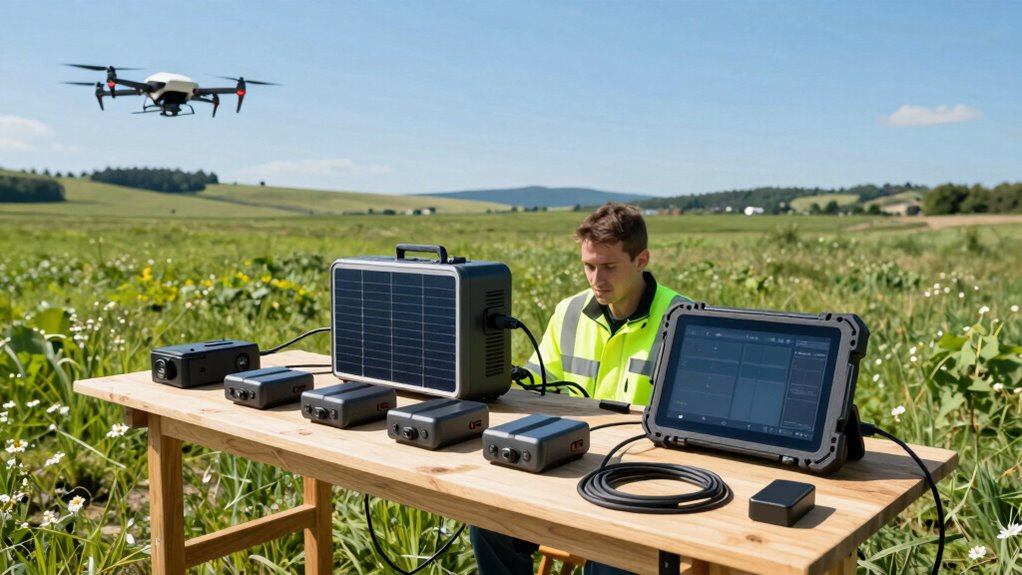 efficient drone battery management