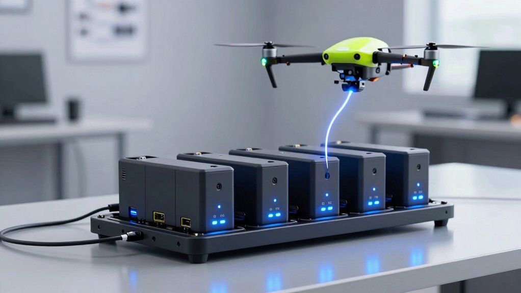 efficient portable drone charging