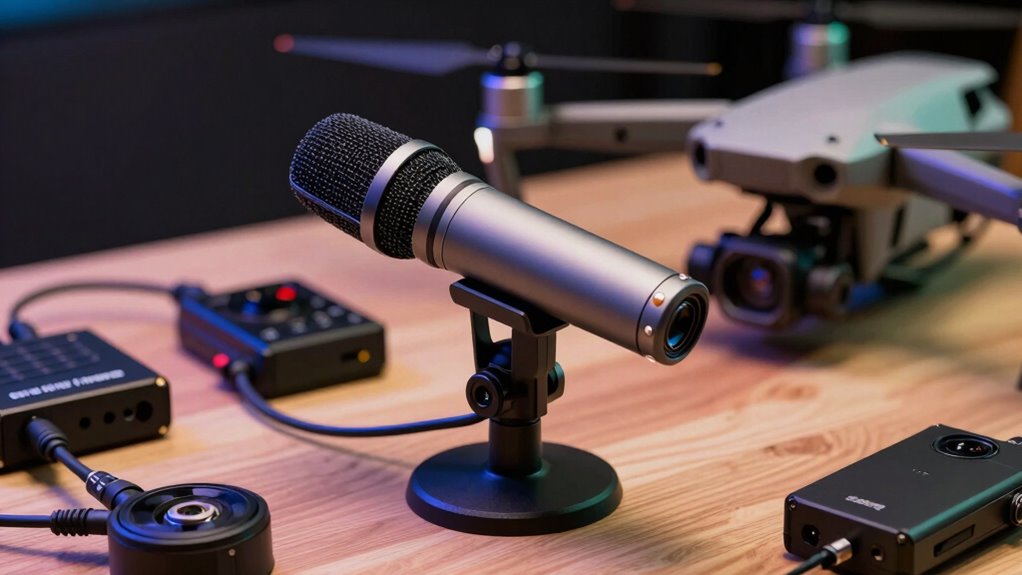 enhancing drone audio quality