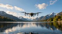 flying drones in ideal conditions