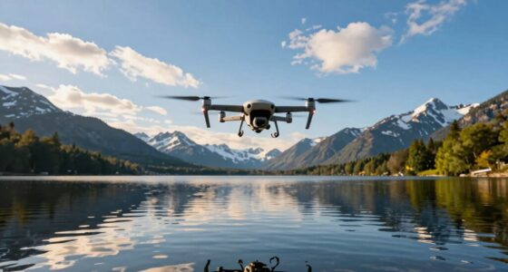 flying drones in ideal conditions