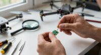 gradually mastering drone repair