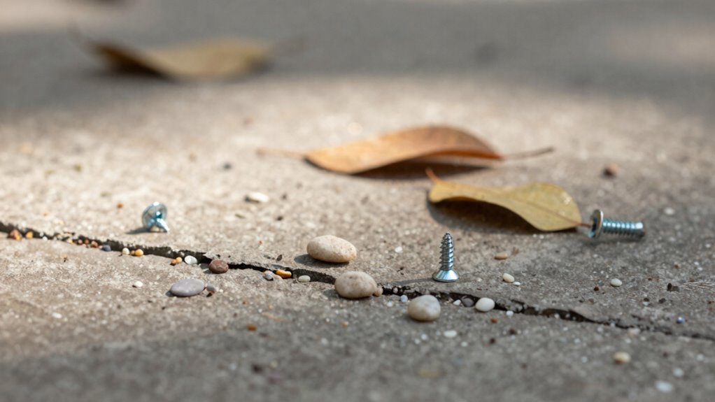 inspect ground before spinning