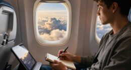 maintain focus during flight