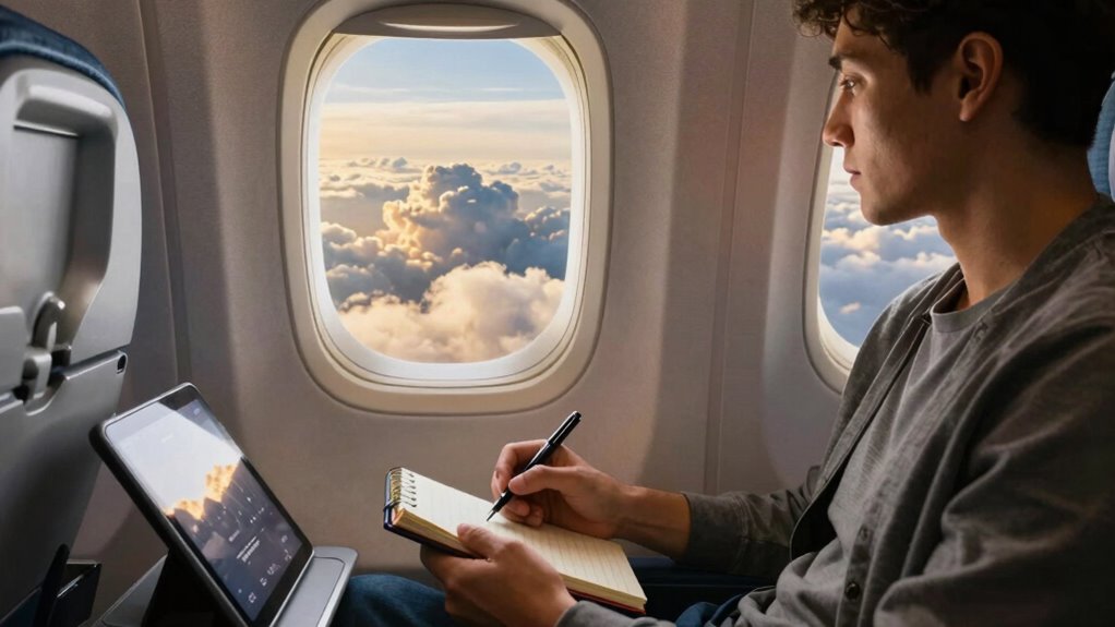 maintain focus during flight