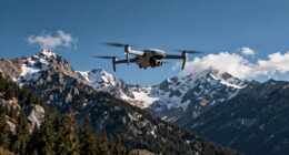 mountain drone flying safety