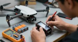 optimize drone battery routines
