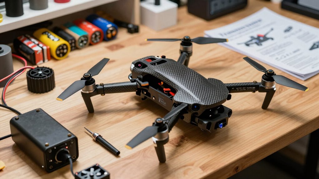 optimize existing drone components