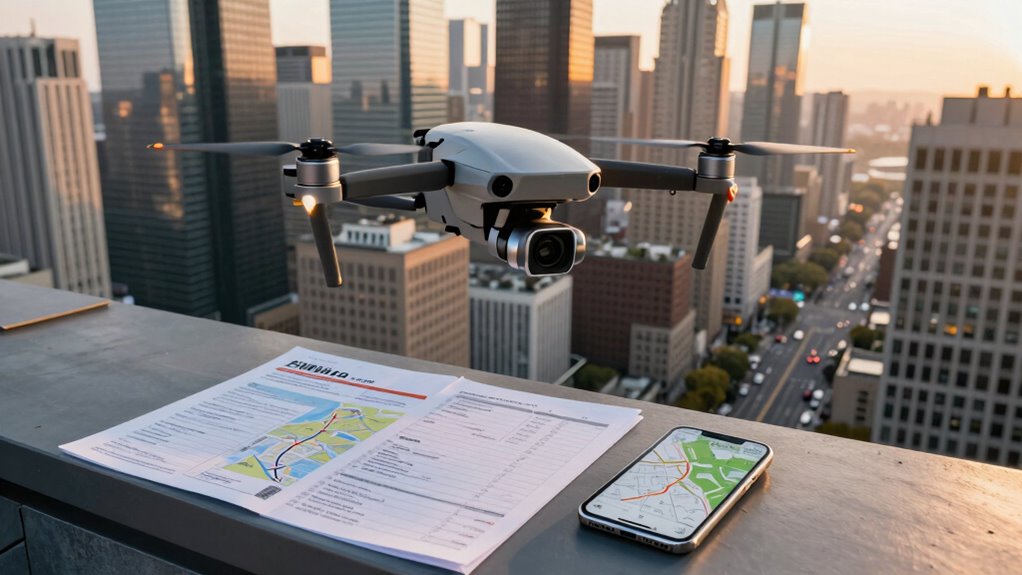 pre flight urban obstacle planning