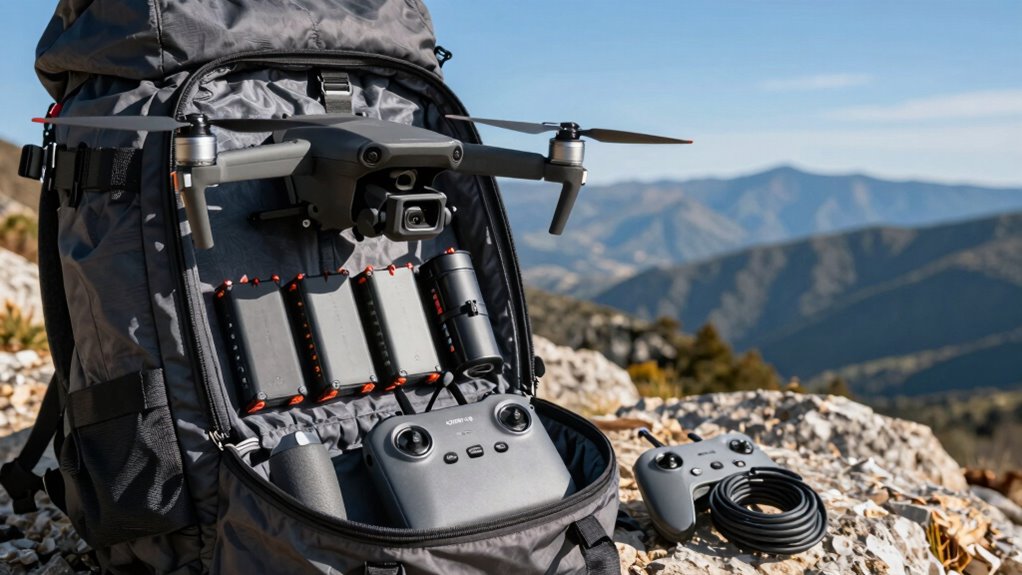 prioritize batteries and weather
