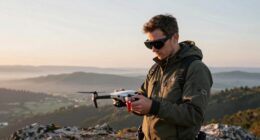 skillful silent drone mastery