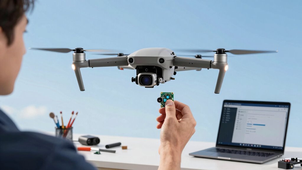 streamlined drone upgrade process