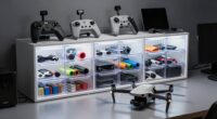 streamlined storage for drones