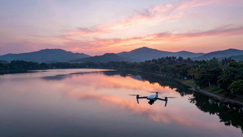 sunrise drone session planning