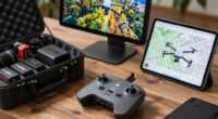 supporting equipment for drone filming
