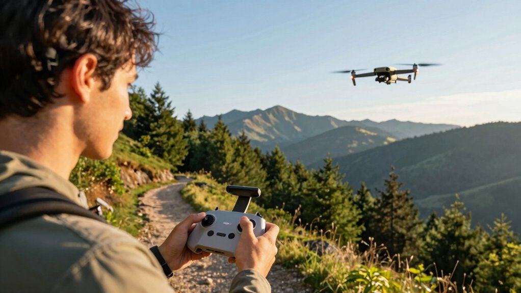 travel drone stress relief