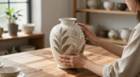 Ceramics spotlighting the "secret history of plants" among work at New Designers 2026