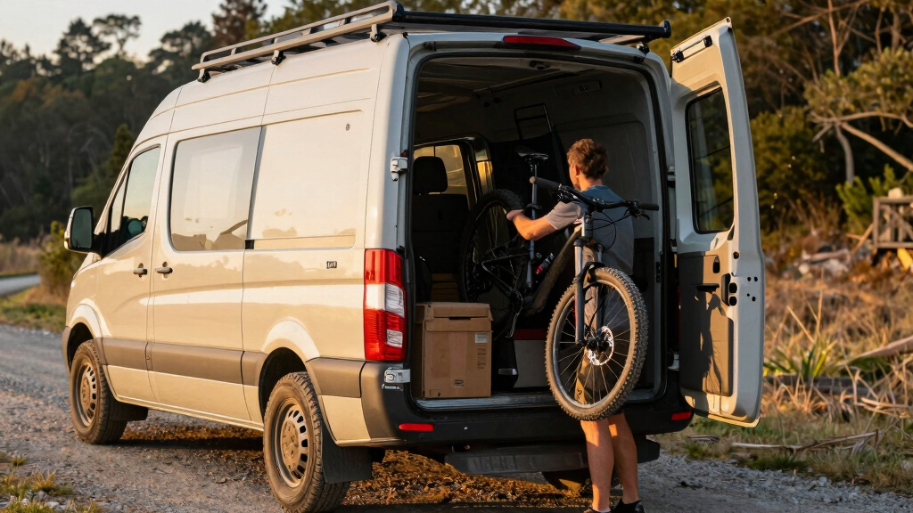 Peyto: A Bike-Hauling AWD Sprinter Camper Van by Yama Vans