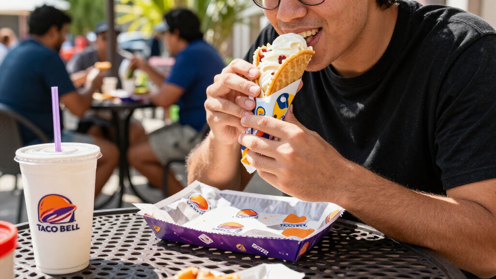 How Taco Bell’s Ice Cream Taco Became A Food Trend Phenomenon