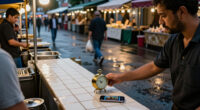 The Clock At The Center Of “Nightmarket — Mercado De Medianoche”’s Closing Scene